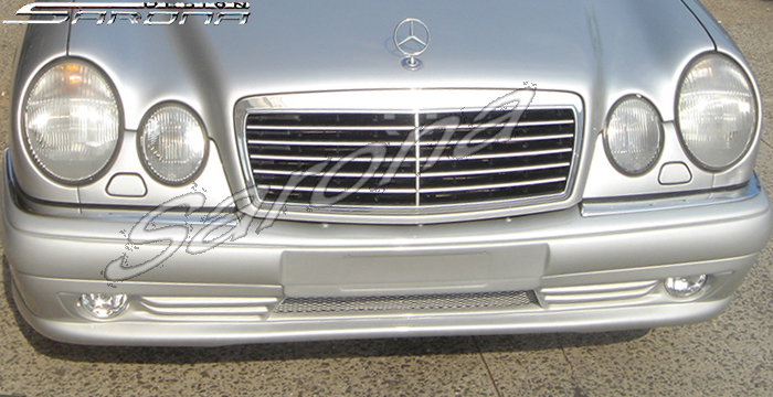 Custom Mercedes E Class  Sedan Front Bumper (1996 - 1999) - $590.00 (Part #MB-041-FB)